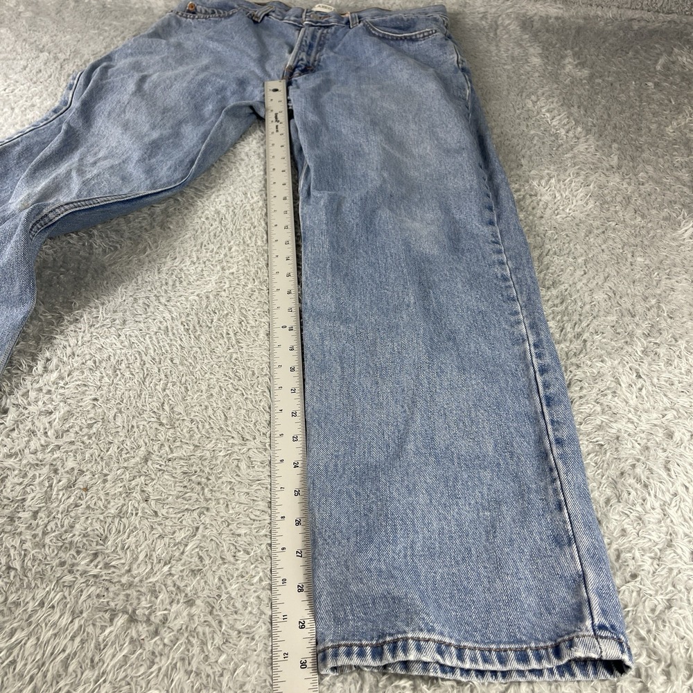Levi's 550 Relaxed Fit Straight Leg Jeans Men's Big 33x30 Blue Medium Wash - Picture 8 of 13